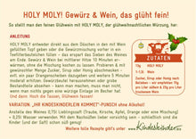 Lade das Bild in den Galerie-Viewer, HOLY MOLY - Glühwei(h)nachtliche Würzung